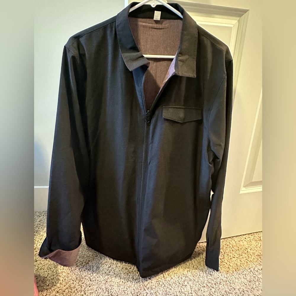 Travis Mathew Full Zip Reversible Jacket